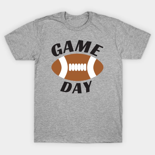 American Football Game Day T-Shirt by DPattonPD